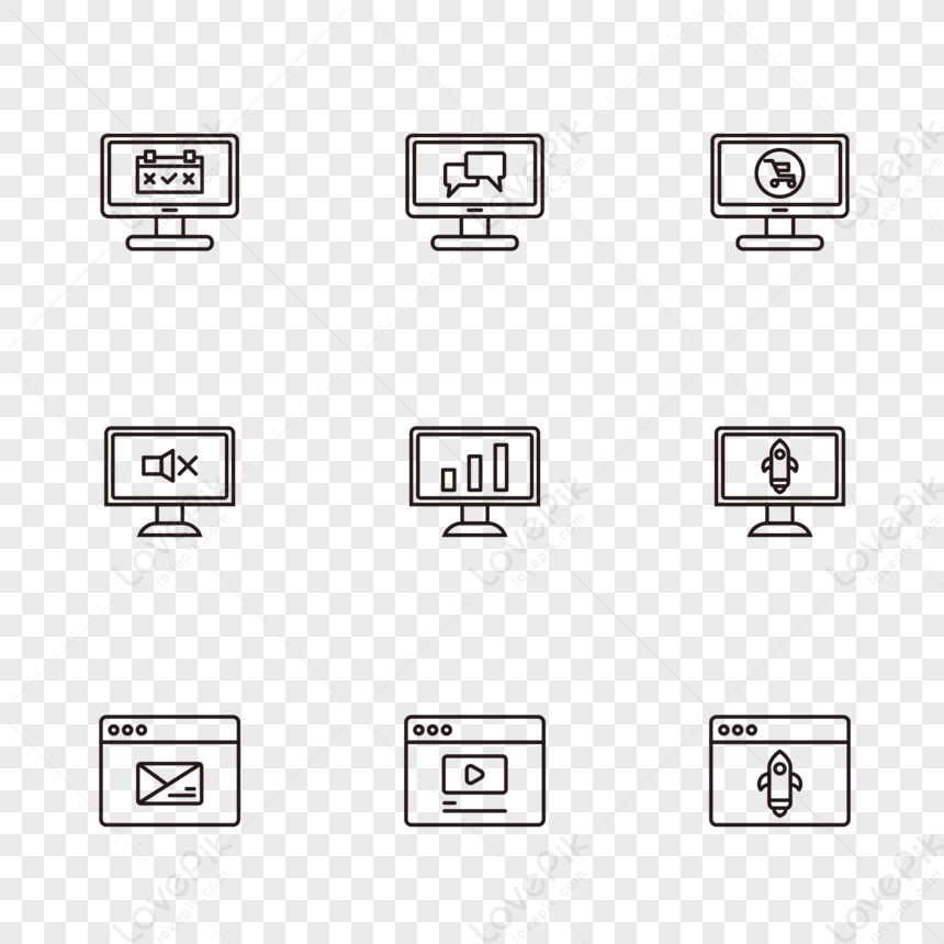 Linear Website Status Feature Icon PNG Transparent Background And Clipart  Image For Free Download - Lovepik | 401236190