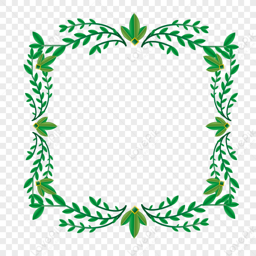 Original Forest Leaf Element Border Png Hd Transparent Image And 