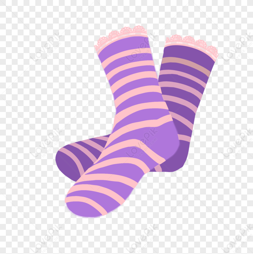 Purple Socks 4 PNG Free Download And Clipart Image For Free Download ...