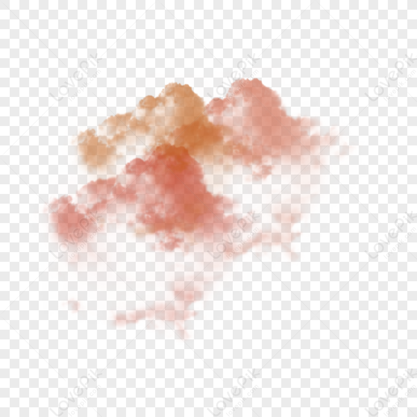 Nuvens, vermelho, vetor de nuvens, clipart de nuvens png