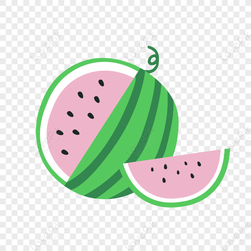 Red Food Illustration Picture, Green Minimalist, Pink Vector, Vector ...