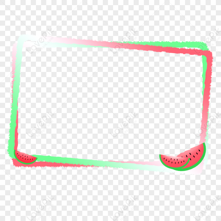 Simple Border Design Png, Frame White, Green White, Frame Green Free ...