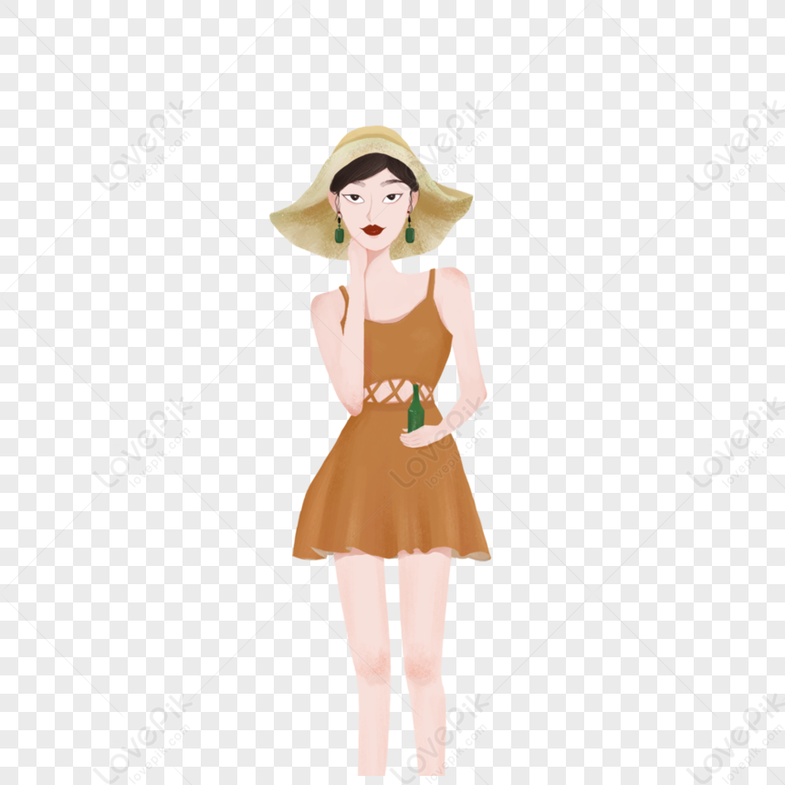 Standing Girl PNG Image And Clipart Image For Free Download - Lovepik ...