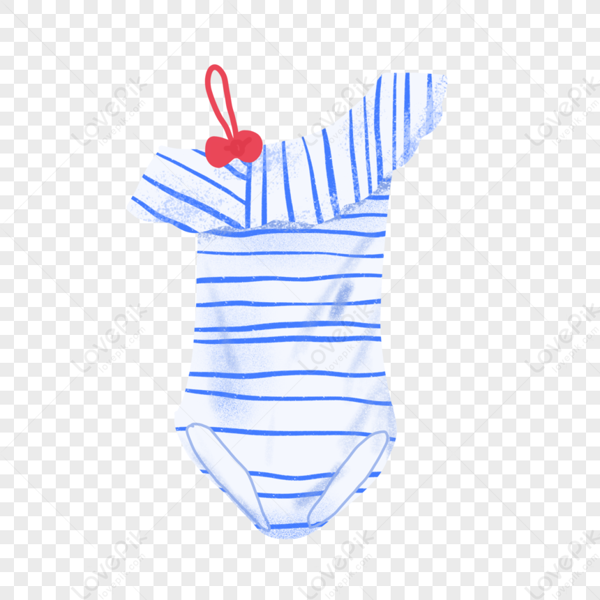 Striped Swimsuit Free PNG And Clipart Image For Free Download - Lovepik ...