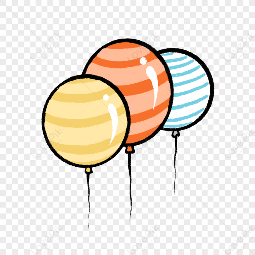 Three Balloons PNG White Transparent And Clipart Image For Free ...