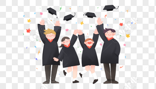 Blackboard We Graduated Cartoon Image PNG Free Download And Clipart ...