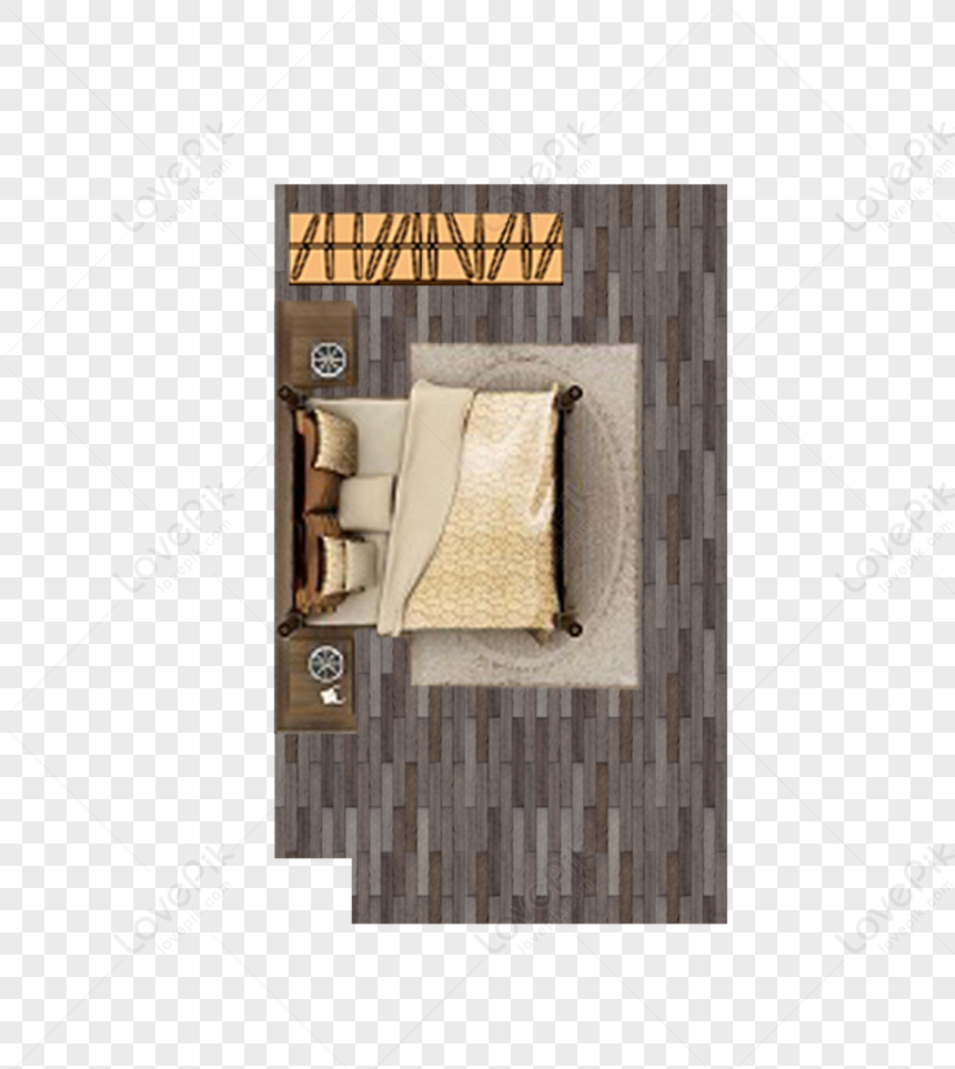 Bedroom Top View, Brown View, Bedroom Furniture, Bedroom Wood PNG Free ...