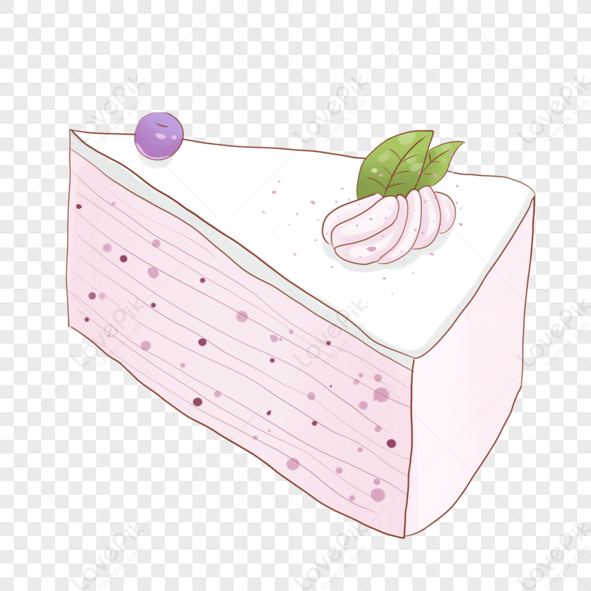 Blueberry Cake, Cake Pink, Cake White, Cake Piece PNG Transparent ...