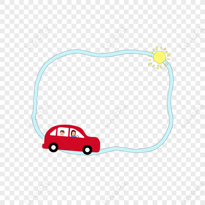 car borders clipart