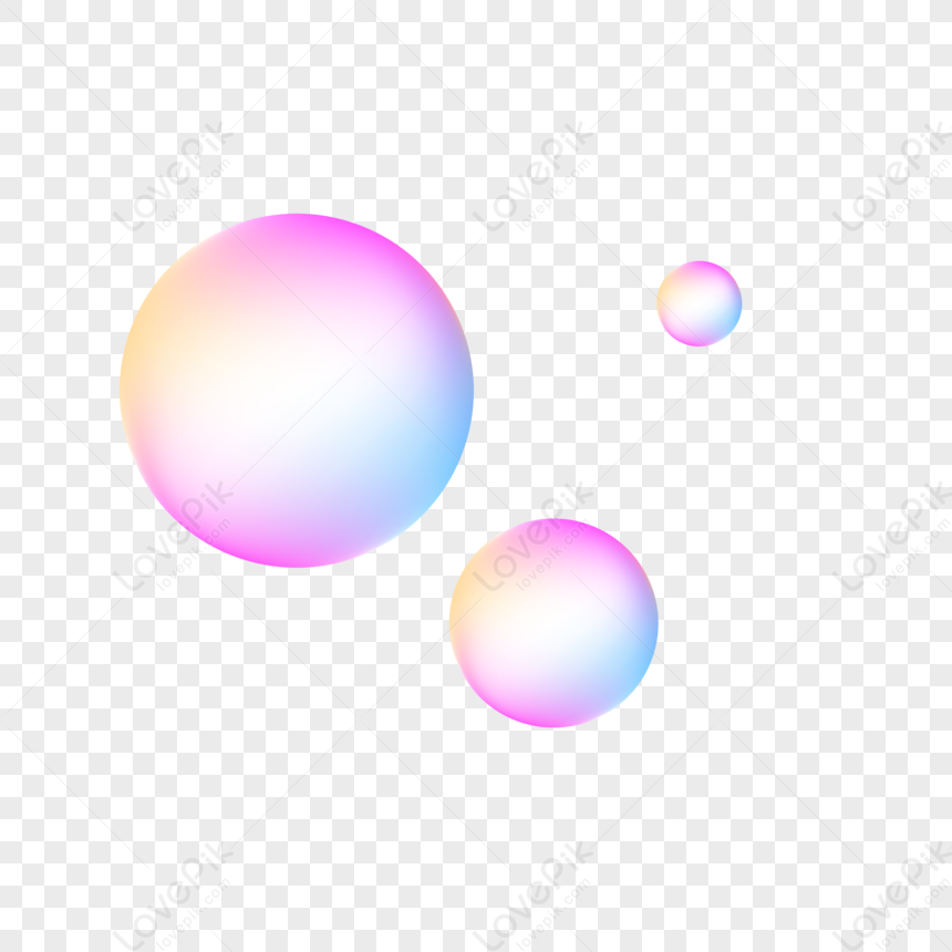 Aesthetic bliss 3 colorful bubbles um jogo minimalista e relaxante de  desenho em formato png em um ca