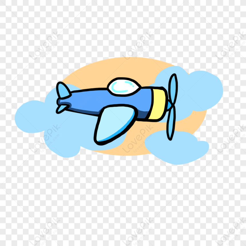 Creative Hand Drawn Vehicle Cartoon Airplane Aerial Flight PNG Free  Download And Clipart Image For Free Download - Lovepik | 401273113
