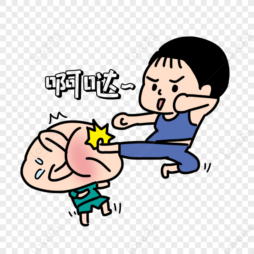 Fighting Expression Pack PNG Transparent Image And Clipart Image For ...