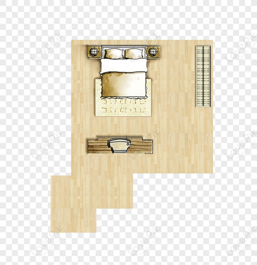 Master Bedroom Top View, Bedroom Floor, Bedroom Wood, Bedroom Light PNG ...