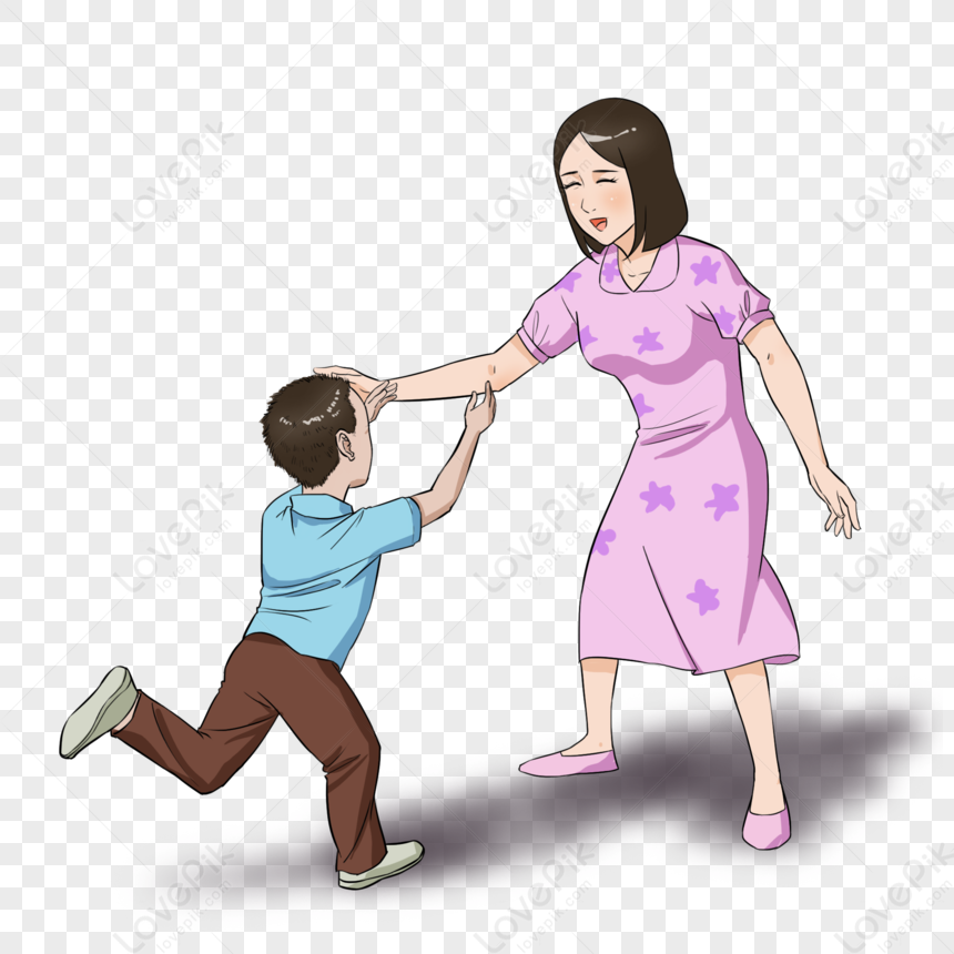 Mom Opened Her Arms, Child, Open Arms, Is Her PNG Hd Transparent Image ...