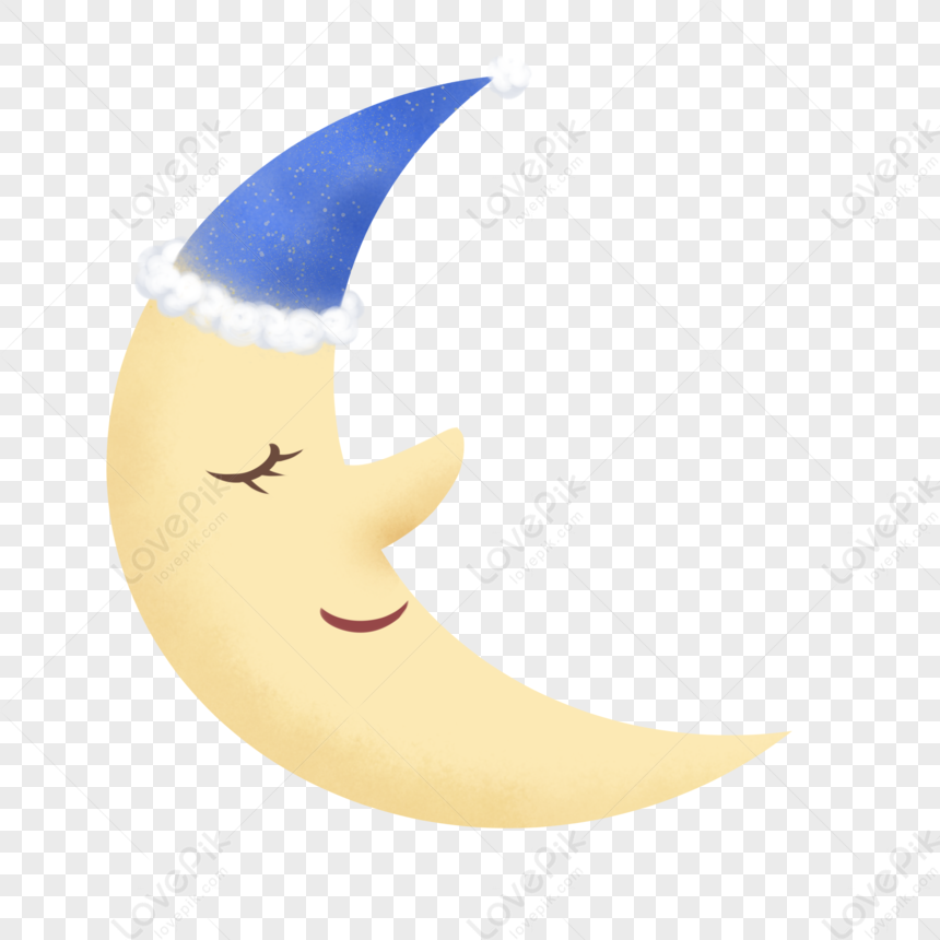 Moon, Blue Moon, Cute Moon, Moon Vector PNG White Transparent And ...