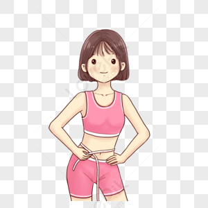 Slim Girl PNG Images With Transparent Background | Free Download On Lovepik