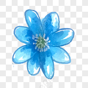 A Small Blue Flower PNG Image and PSD File For Free Download - Lovepik ...