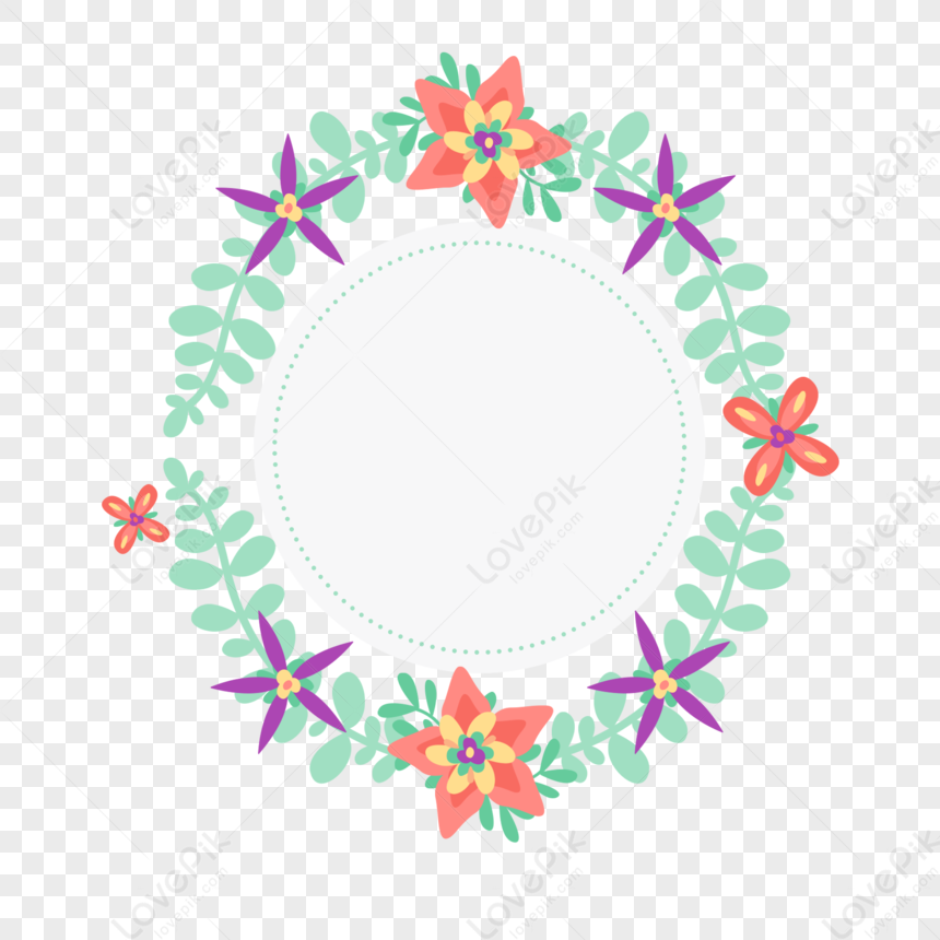 Small Purple Flower Border PNG Hd Transparent Image And Clipart Image ...