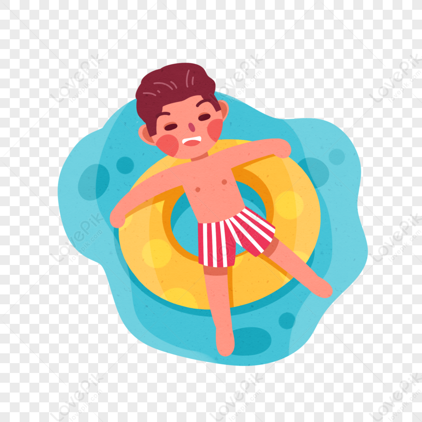 Swimming Boy Free PNG And Clipart Image For Free Download - Lovepik ...
