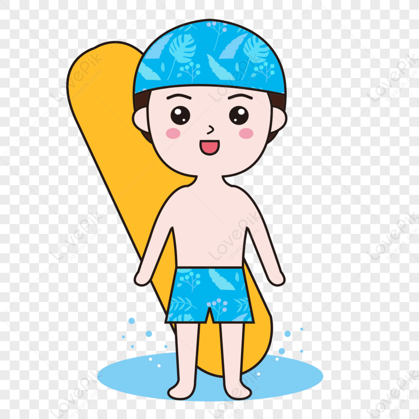 Swimsuit Boy, Boy Vector, Boy Swimming, Boy Cartoon PNG Picture And ...