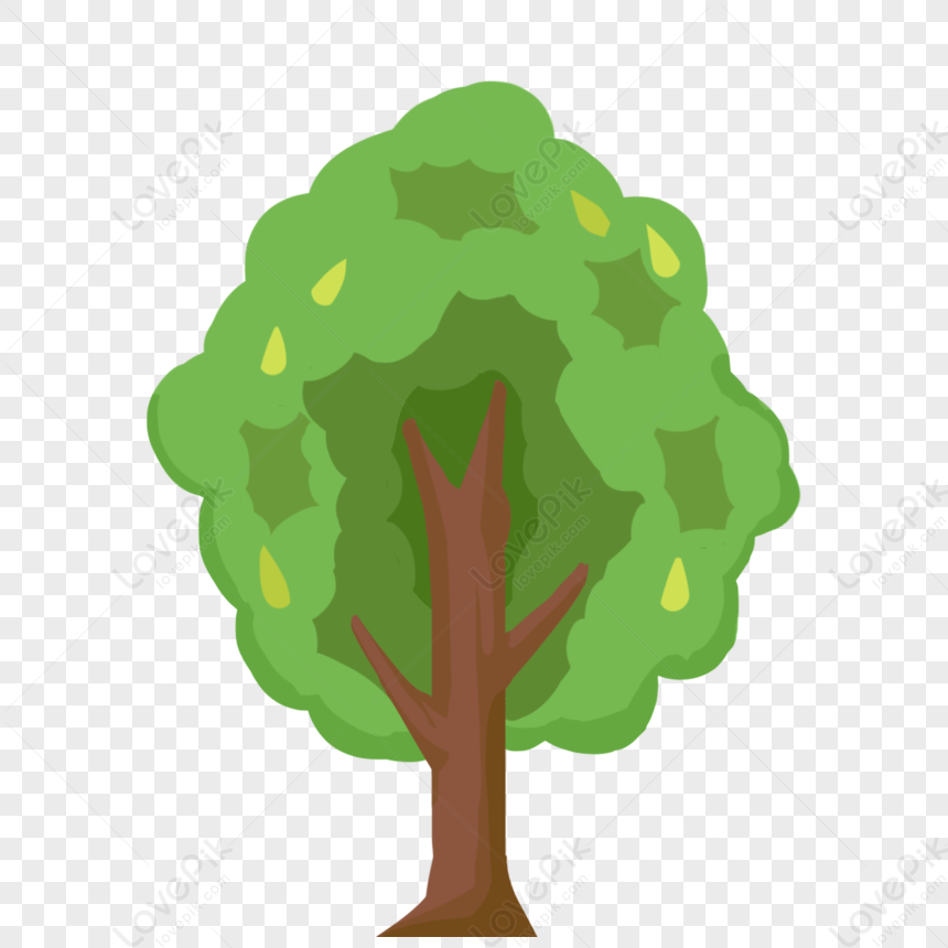 Trees, Light White, Flat Green, Green Light PNG Transparent Image And ...