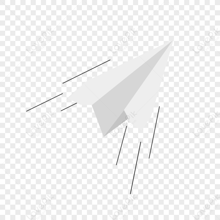 White Paper Plane PNG Transparent Background And Clipart Image For Free ...