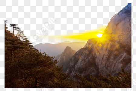 Yellow Mountain PNG Images With Transparent Background | Free Download On  Lovepik