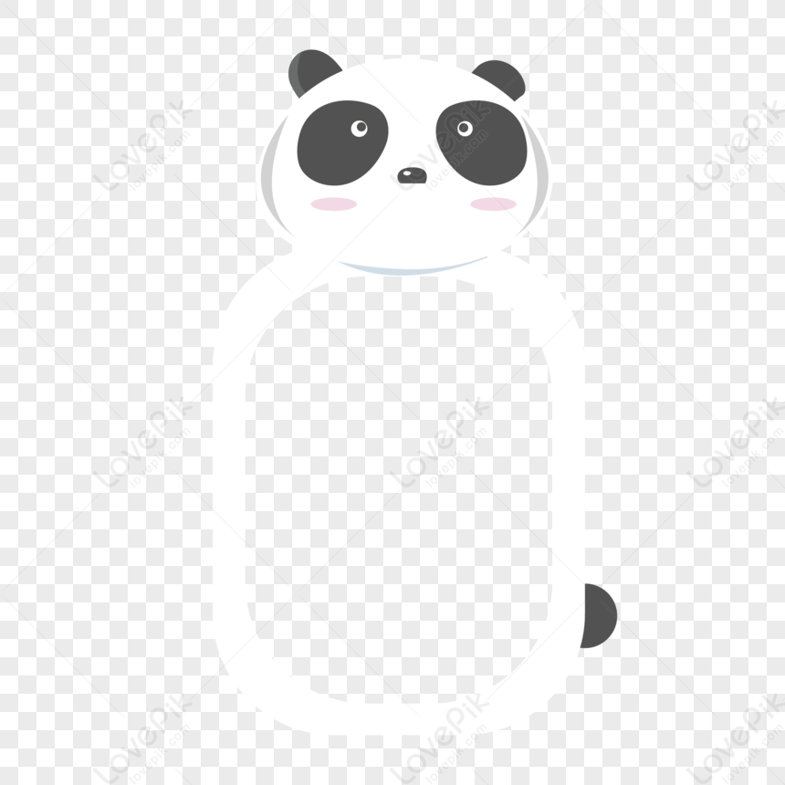 Panda Border Clip Art Page Border And Vector Graphics - vrogue.co