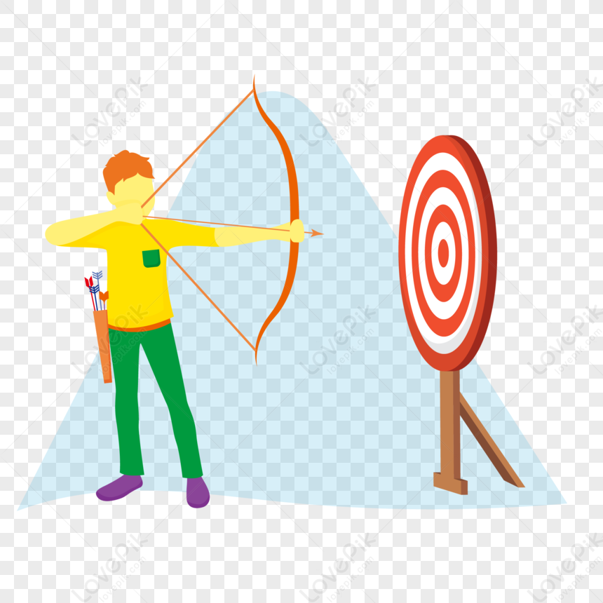 Circle Logo Silhouette PNG Images, Circle Archery Logo Design Vector,  Range, Athlete, Longbow PNG Image For Free Download