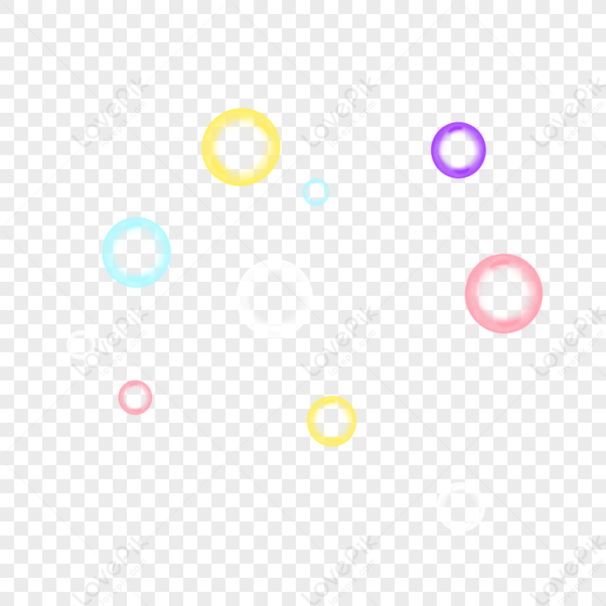 Bubble Colorful Blowing Bubble White Png Transparent Background And 