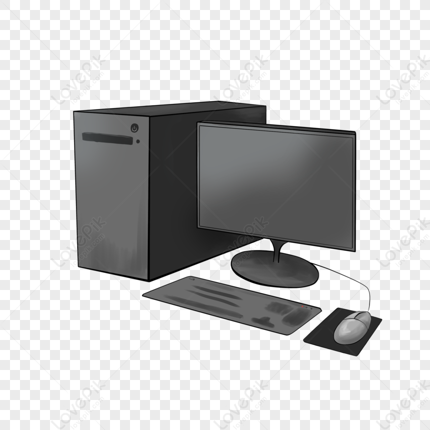 Business Office Computer, Computer Equipment, Computer Desktop, Black ...