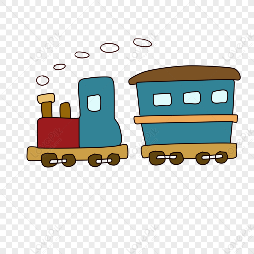 Cartoon Little Train PNG Transparent Image And Clipart Image For Free  Download - Lovepik | 401332807