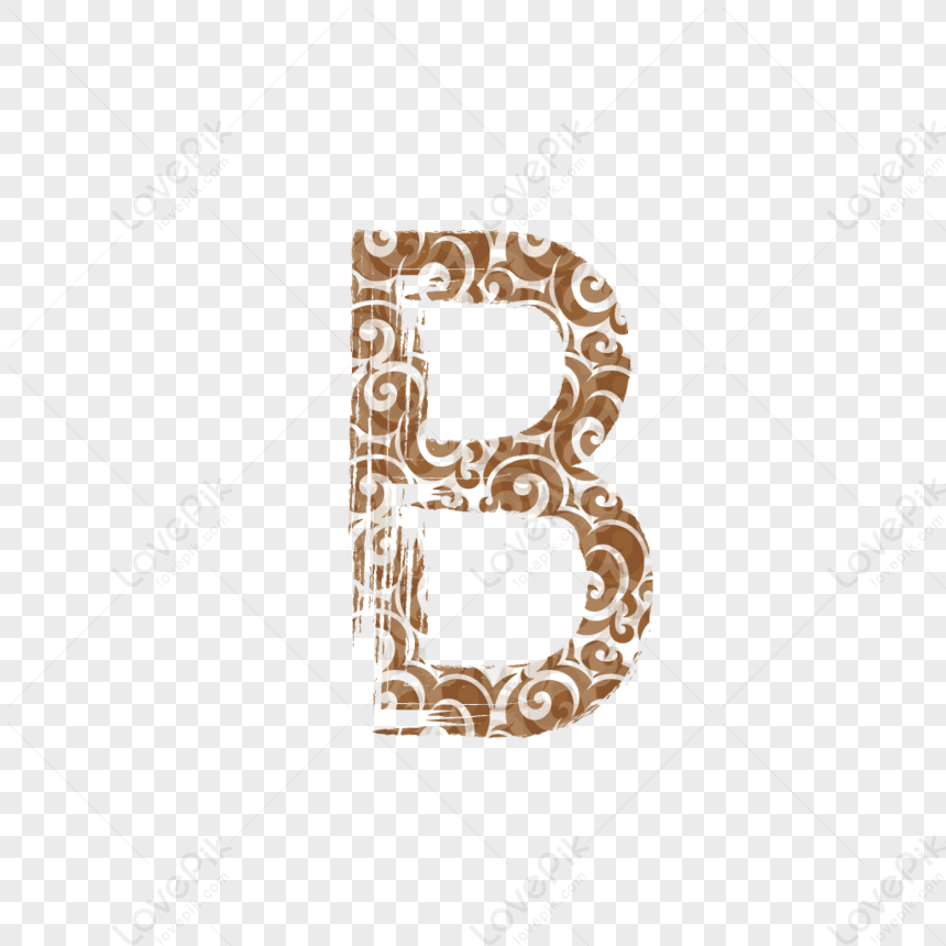 Chinese Style Road Letter B, B, Letters, Chinese Style PNG Picture And ...