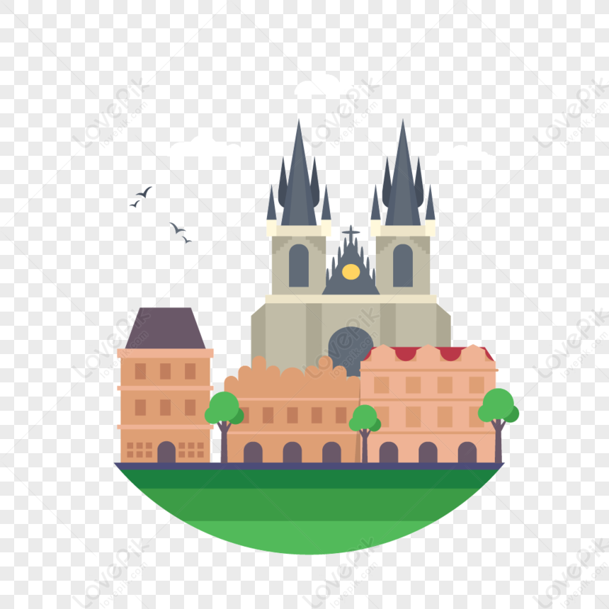 prague clipart school