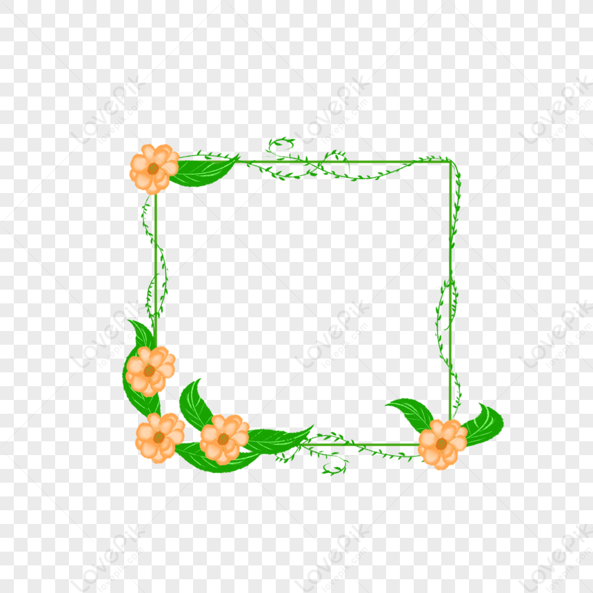 Floral Border PNG Free Download And Clipart Image For Free Download ...