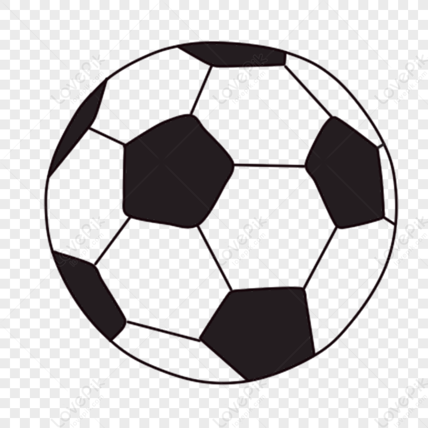 Football, Black White, Ball Soccer, Brown Dark PNG Transparent ...