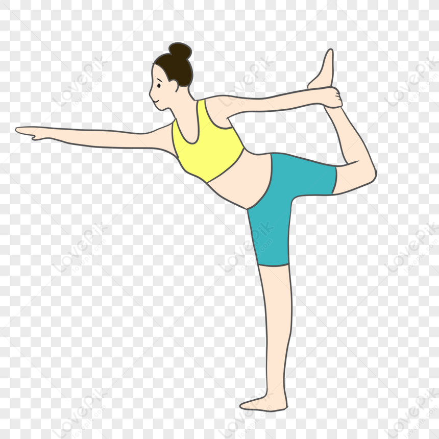 Transparent Poses Png - Yoga Warrior Png, Png Download , Transparent Png  Image - PNGitem