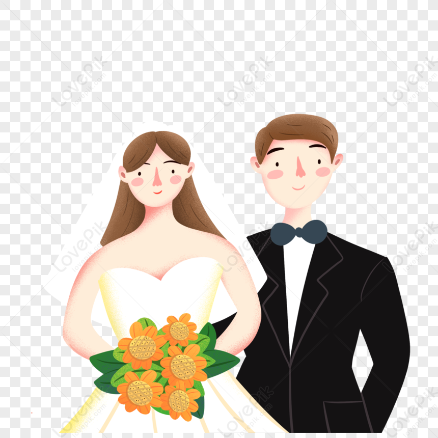 Married Couple, Couple Vector, Black Couple, Couple Wedding PNG Hd  Transparent Image And Clipart Image For Free Download - Lovepik