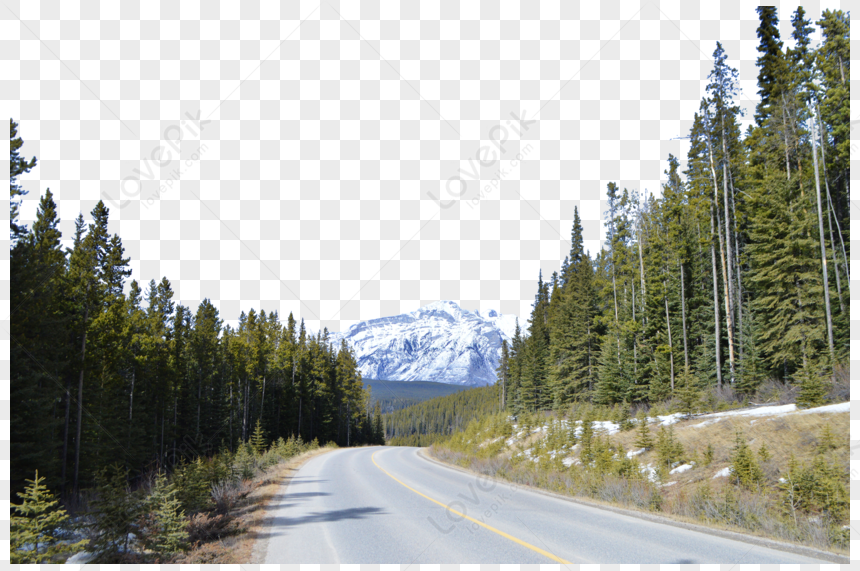 National Road Banff National Park Canada Free PNG And Clipart Image For ...