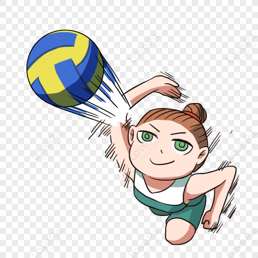 Play Volleyball PNG White Transparent And Clipart Image For Free ...