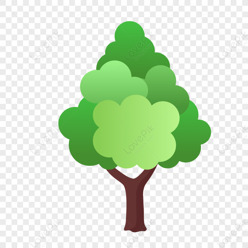 Small Tree, Tree White, Light Tree, Colorful Tree PNG Picture And ...