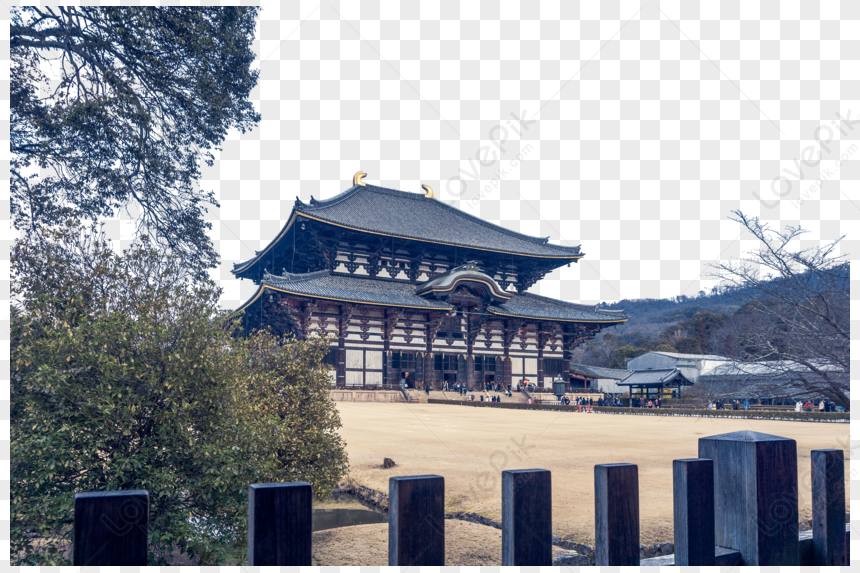 Храм Todaiji, Нара, Япония изображение_Фото номер 401311004_PNG Формат  изображения_ru.lovepik.com