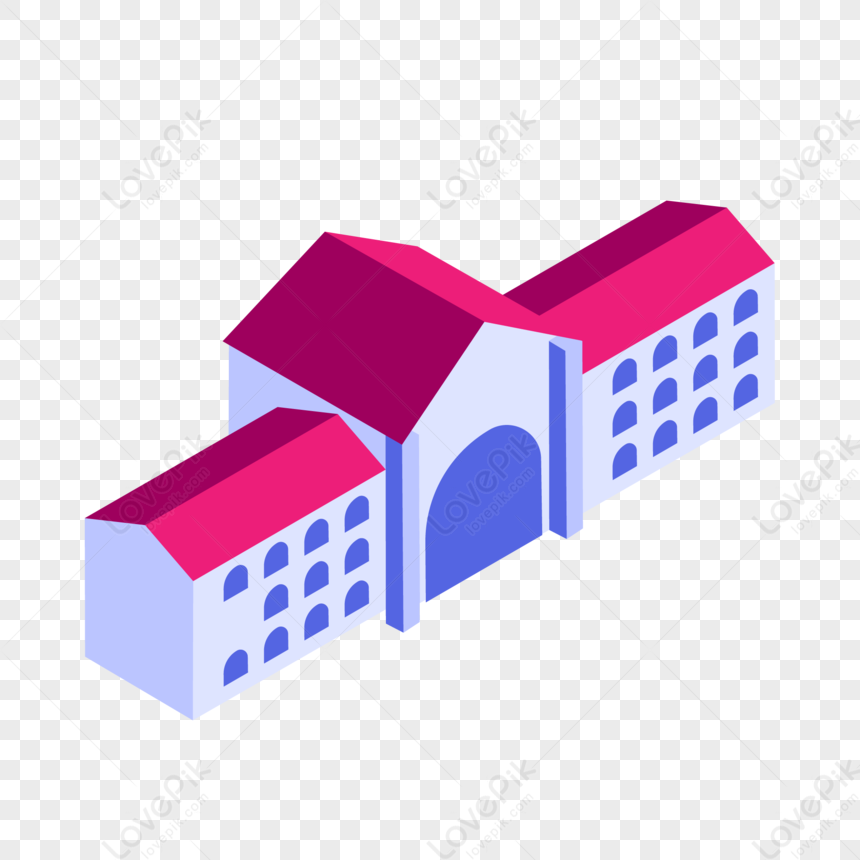 25d Vector Building Villa PNG Transparent Image And Clipart Image For ...