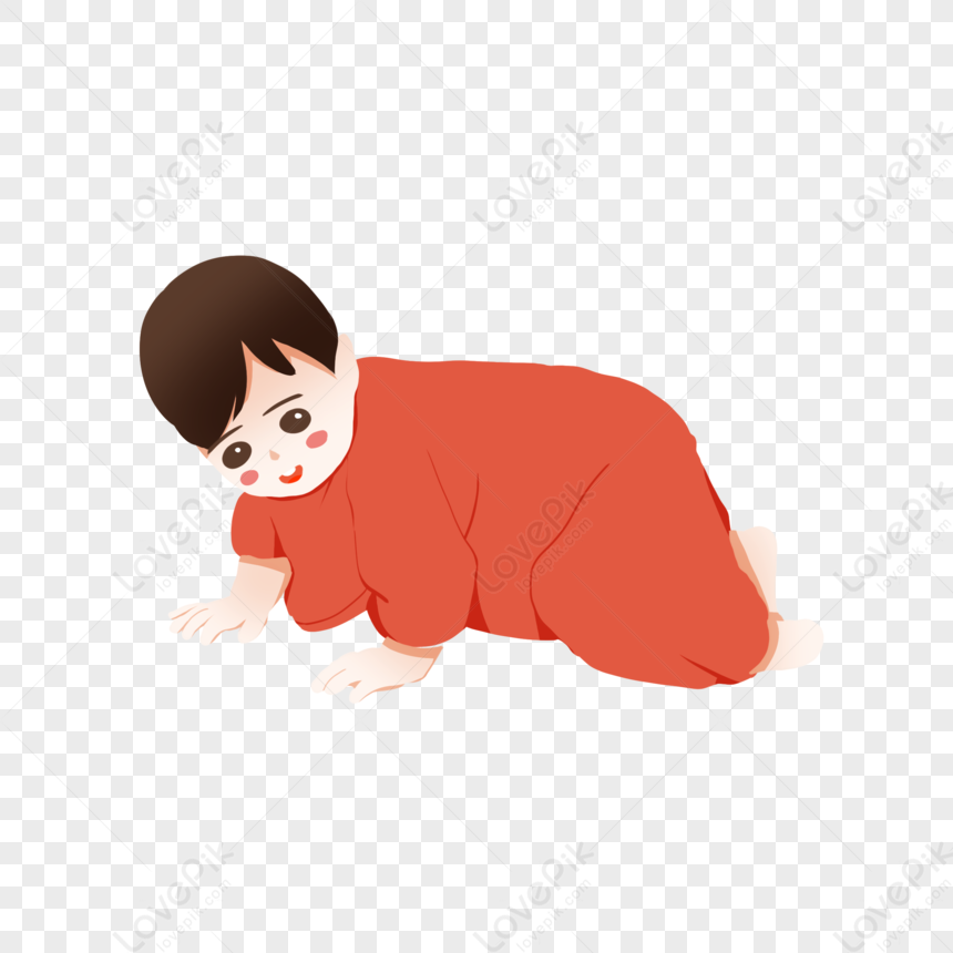 Baby Crawling PNG Transparent And Clipart Image For Free Download - Lovepik  | 401400736