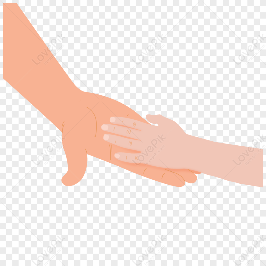 Big Hands Holding Small Hands PNG Transparent Images Free Download