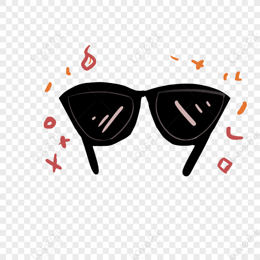 lunettes de soleil de dessin animé illustration vectorielle dégradé  12475937 Art vectoriel chez Vecteezy