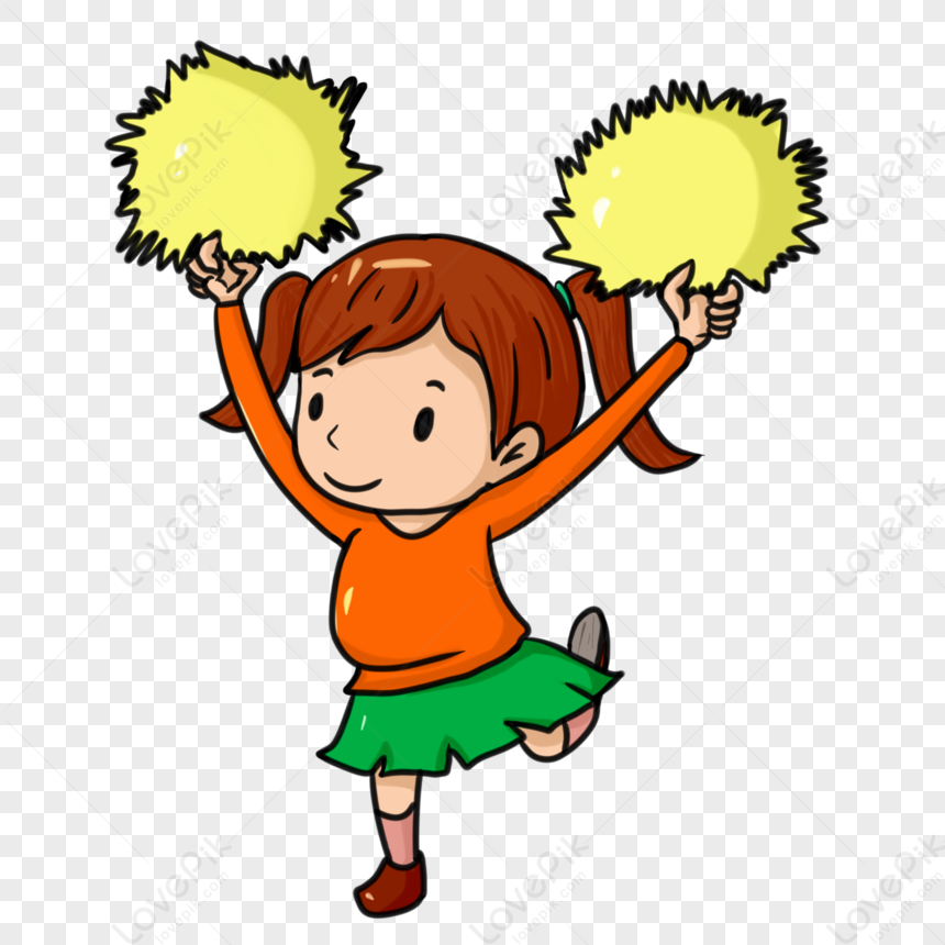 cheerleading cheerleader pom-pom girl vector png download - 3000*2536 -  Free Transparent Cheering png Download. - CleanPNG / KissPNG