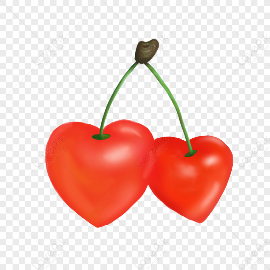 Hình ảnh Cherry Tình Yêu Trái Cây đỏ PNG Miễn Phí Tải Về - Lovepik