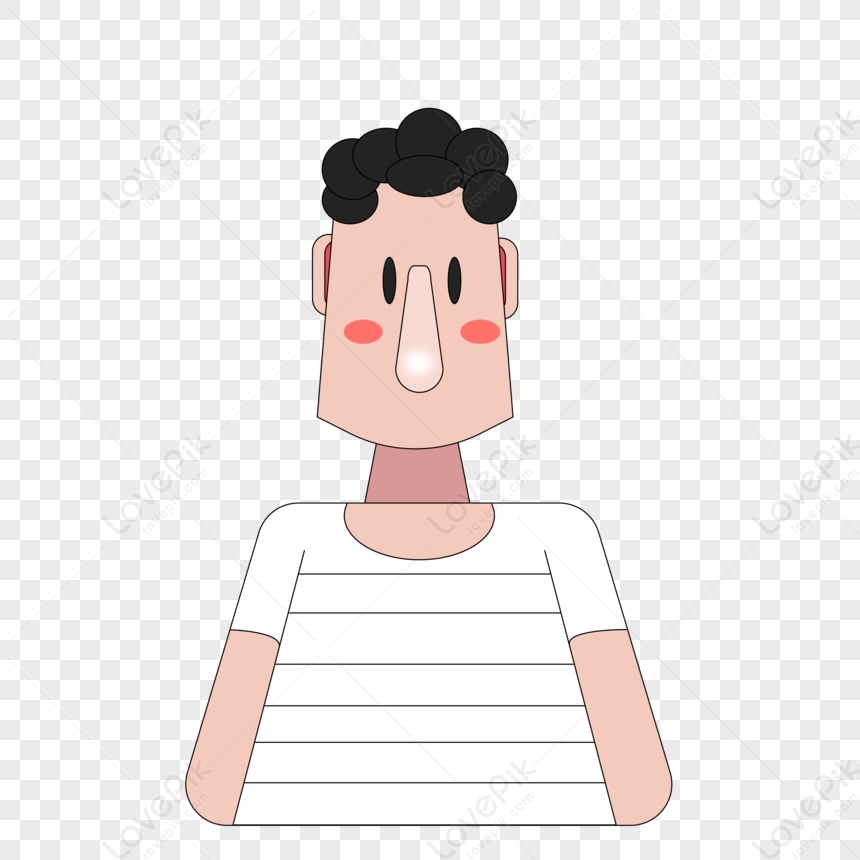 Creative Cartoon Man Illustration PNG Picture And Clipart Image For Free  Download - Lovepik | 401372905