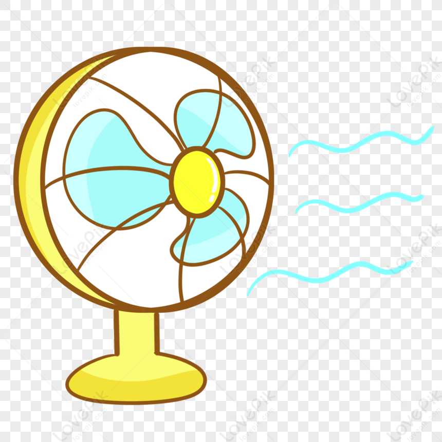 Fan, Cartoon Clipart, Air Fan, Cartoon Fan PNG Image Free Download And ...